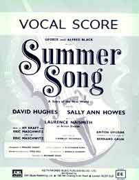Summer Song Vocal Score