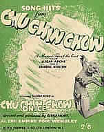 Cover to Vocal selections "Chu Chin Chow on Ice"