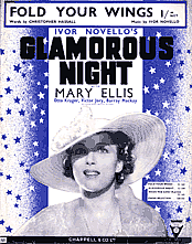 Cover to Fold Your Wings from Glamorous Night
