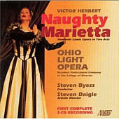Cover to Ohio Light Opera Recording
