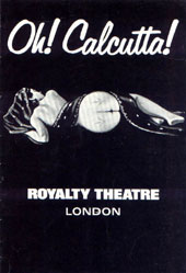 Royalty Theatre Programme Cover