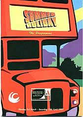 Programme Cover to  touring production